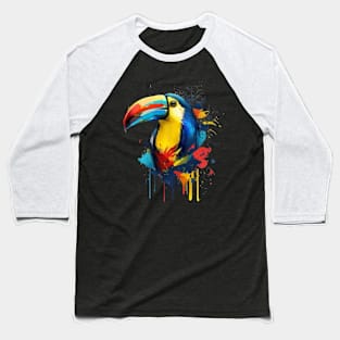 art deco bird Baseball T-Shirt